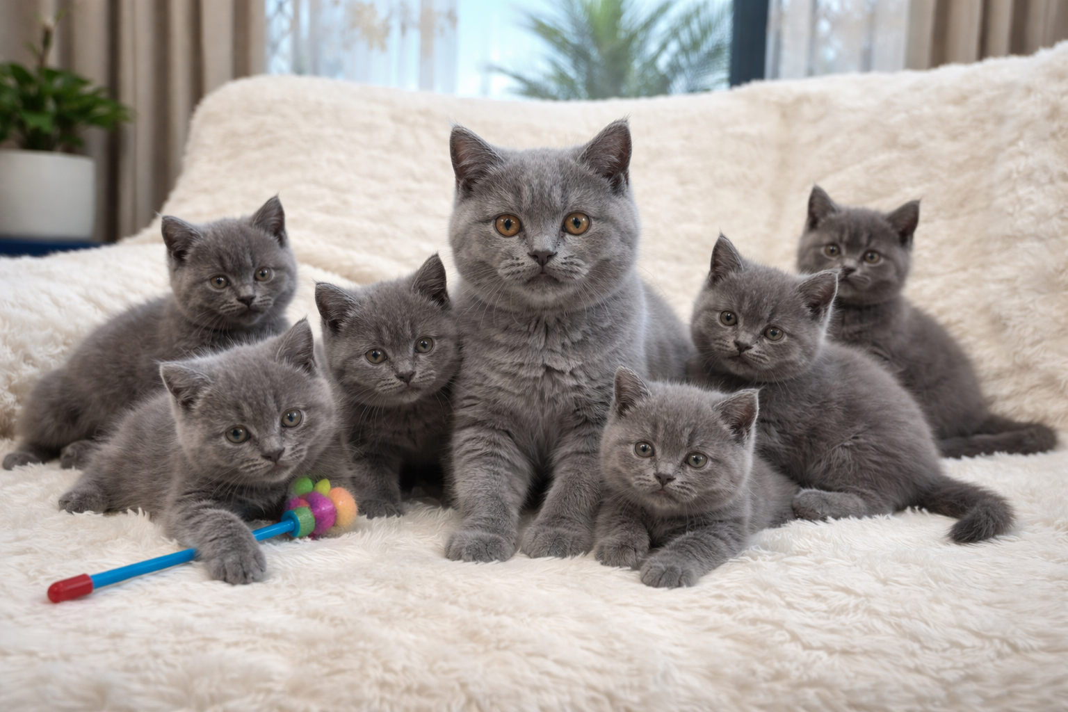British Shorthair Kittens - Blue